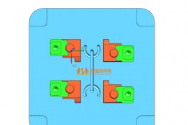 塑胶模具分模图纸0023