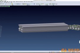 2.5倍速链与85X55铝材导轨及配套链轮装配