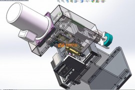 整套4轴立式抛光机打磨研磨设备