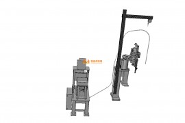 四轴工业机械手臂螺丝全自动上螺丝机