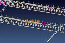 冲压件料带图纸0001