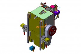 共轭凸轮插针模组