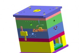 塑胶模具设计全套图纸0103