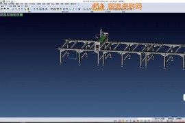 国外凸轮机构的切割机机器总图