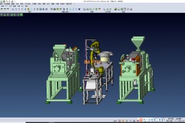 注塑件机器人自动预埋件、取件、去毛刺系统设备