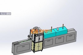 眼镜镜片点胶烘干流水线