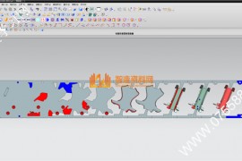 五金汽车模具结构图纸0012