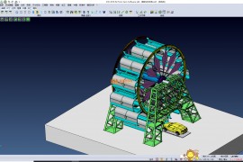 摩天轮智能立体停车库、旋转立体车库