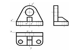 机械制图教程-(4.6)斜二轴测图的画法（图文教程）