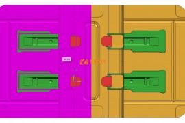 塑胶模具分模图纸0021