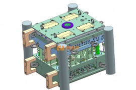 塑胶模具设计全套图纸0238