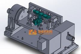 发动机排气歧管精密液压工装夹具