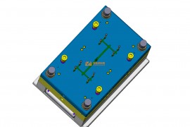 塑胶模具设计结构图纸0152