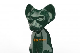 时髦的猫小雕像 3D模型