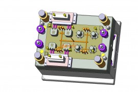 塑胶模具设计结构图纸0138