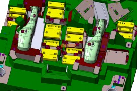 VISI五金汽车模具结构图纸0003