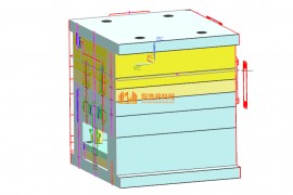 塑胶模具设计全套图纸0113