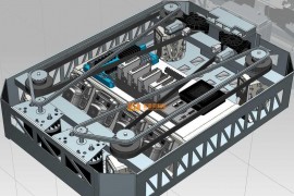 钣金机器人（带转弯结构）