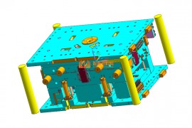 塑胶模具设计全套图纸0239