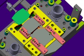 冲压模具结构图纸0008