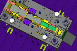 VISI五金汽车模具结构图纸0022