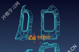 汽车零部件钣金产品图纸0001