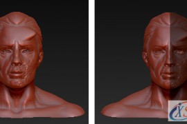 ZBrush雕刻画图中如何实现智能对称