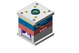 塑胶模具设计结构图纸0114
