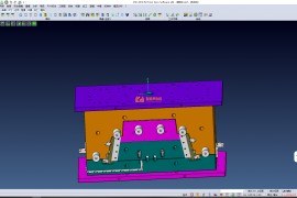 丰田汽车保险杠模具
