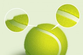 在Photoshop中绘制精致的网球图标(图文教程)