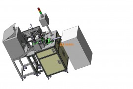 马达壳磁条组装设备