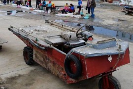 小学文化渔民发明海陆两栖三轮摩托车（图文教程）