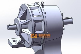 单机摆线针轮减速机模型