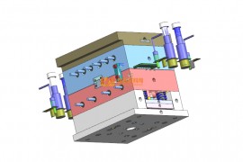 塑胶模具设计全套图纸0253