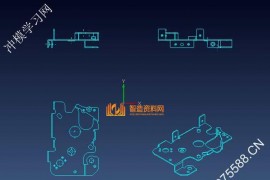 汽车钣金件产品图纸0002