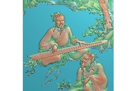 琴棋书画--琴，菊