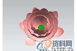 UG模具设计－UG莲花的三维模型建模实例