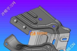 汽车冲压件产品图纸0039