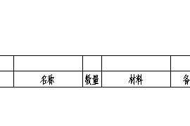 浩辰CAD2013之一:自定义浩辰CAD2013明细表（图文教程）