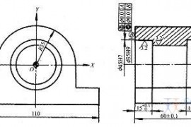 卧式加工中心轴承座镗孔程序的编制（图文教程）