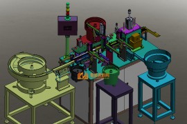 注塑件连杆组装机