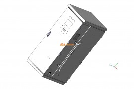 120KW充电机结构柜