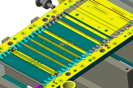 冲压汽车模具结构图纸0018