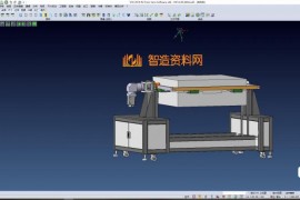 半自动60KW翻转机，氢燃料发动机半自动组装机