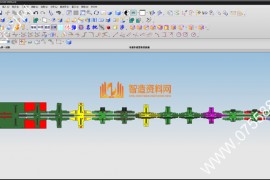 五金汽车模具结构图纸0004