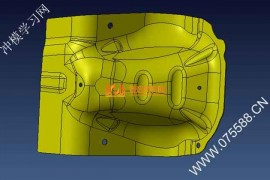 汽车件钣金产品图纸0015