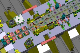 VISI五金汽车模具结构图纸0031