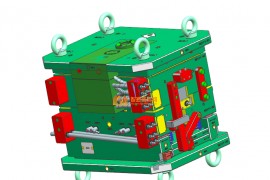 塑胶汽车模具设计结构图纸0022
