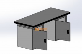 车间工作桌设计