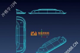 汽车零部件钣金产品图纸0003